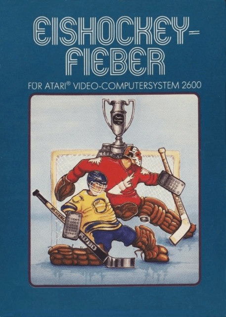 EISHOCKEY-FIEBER box art for Atari 2600